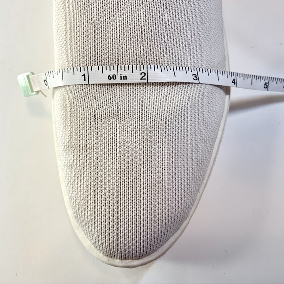 Banana Republic Ivory Knit Slip On Sneakers Size 8.5M Comfort Classic - Picture 12 of 13